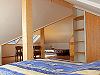 Doppelbett im Obergescho�